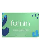 FOMIN Antibacterial Paper Soap Sheets - Tea Tree Single Pack - Portable Travel Hand Washing Soap - Dissolvable Mini Soap Sheets for Camping - Buy Online on GoSupps.com