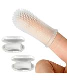 360 Bristle Silicone Baby Finger Toothbrush Set | BPA-Free for Toddlers | 2 Sets of Finger Brushes for Teeth & Gum Cleaning | Ages 3 Months & Up - Buy Online on GoSupps.com