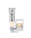 IT Cosmetics Your Skin But Better CC+ Cream 32ml SPF 50 Full-Coverage Foundation & Concealer + 3ml Hydrating Anti-Aging Moisturizer - Buy Online on GoSupps.com