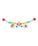 Heimess 763850 Stroller Chain - Heart Bear with Clips | Safe & Stylish Baby Accessories for International Shipping - Buy Online on GoSupps.com