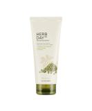 The Face Shop Herb Day 365 Mung Bean & Mugwart Cleansing Foam | 5.7 Fl Oz - Buy Online on GoSupps.com