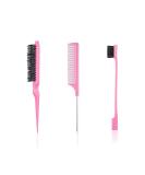 3-Piece Hair Styling Comb Set for Women, Babies & Kids - Pink - Buy Online on GoSupps.com