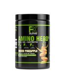 Amino Hero Diced Pineapple Flavor | 25 Servings Post-Workout Recovery Drink | Energy Powder Mix with BCAA EAA & Electrolytes | Endurance & Muscle Support | Buy 2 Packs Online - Buy Online on GoSupps.com
