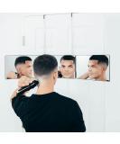 Self-Cut System Travel Version - Three Way Mirror for Self Hair Cutting with Adjustable Height Hooks and Free Mobile App - Buy Online on GoSupps.com