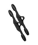 Scubapro Seawing Nova Bungee Fin Straps - Black (Medium, Pair) | Dive Essentials - Buy Online on GoSupps.com