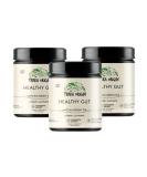 Organic Matcha Green Tea 3-Pack - 90 Servings with L-Glutamine, Zinc, Glucosamine, Slippery Elm Bark | Healthy Gut Support - 8.02oz (Pack of 3) - Buy Online on GoSupps.com