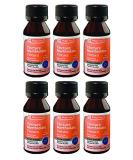 De La Cruz Merthiolate Tincture Antiseptic - 6 Bottles - Mercury-Free Formula for Minor Cuts, Scrapes, Burns - Safe for Family - Buy Online on GoSupps.com