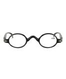 EgBert HD Anti-Fatigue Reading Glasses - Black Round Frame Presbyopia Glasses | 1.0 Strength | International Shipping Available - Buy Online on GoSupps.com
