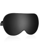 H&S Sleep Mask Silk Eye Mask Soft Adjustable Strap Cotton Filled Sleeping Eye Mask Blackout for Men Women Kids - Buy Online on GoSupps.com