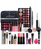 27pcs Professional makeup kit Make up set teenagers girls Girls make up set 9 to 12 With Lip gloss eye shadow mascara eyeliner concealer etc.for Teenage & Adults - Buy Online on GoSupps.com