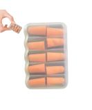 Reusable Super Soft Foam Earplugs - Premium Noise Reduction for Sleep Travel & Work - Washable Hearing Protection - 2 Pack Orange - Buy Online on GoSupps.com