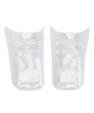 Buy 1 Pair Transparent Silicone Barber Shoes Cover - Dust Proof Haircut Protection for Hair Salon & Stylist - Buy Online on GoSupps.com
