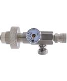 Stainless Steel Fill Station DIN G5/8 Charging Adapter for PCP Air Gun - 350Bar/5000Psi Gauge Included - Buy Online on GoSupps.com