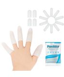 Gel Finger Cots (14 PCS) - Finger Protector Support for Trigger Finger, Hand Eczema, Arthritis - New Material Finger Sleeves - Small Size, White - Buy Online on GoSupps.com