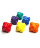 6 Pack GSI Bounce Reaction Balls - 72mm - Agility, Reflex & Coordination Training - Buy Online on GoSupps.com
