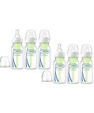 Dr. Brown's 4 oz Baby Bottles - 6 Pack with Vent Option - Buy Online on GoSupps.com
