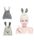 2 pieces hair towel wrap hair towel hair drying cap hair turban towel sweet hair quick-drying towel hat microfiber hair towel for children women - Buy Online on GoSupps.com