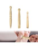 3-Piece Massage Wood & Acupressure Pen Set - Trigger Point Relief for Shoulder Back & Legs - Relaxation & Pain Relief Solutions - Buy Online on GoSupps.com