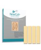 NewGel+ Silicone Scar Treatment Sheeting 4 Count - Reusable for Surgery, Injury, Keloids, Burns, Acne - Beige 1x6 Inch Sheets - Buy Online on GoSupps.com