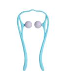 Self-Massage Device by Healifty - Trigger Point Relief for Neck Shoulders Knees & Feet | Sky Blue Manual Massager for Pain Relief - Buy Online on GoSupps.com