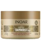 INOAR Absolut Daymoist Hair Mask - Elasticity Restoring & Malleability Improving - Ultra Moisturizing Formula for Damaged Hair - Vegan & Cruelty Free - 8.8 oz - Buy Online on GoSupps.com