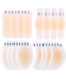 Invisible Blister Plasters Bandages - 16 Pcs Blister Gel Guard for Feet, Fingers, Toes - Waterproof Blister Protector - Ski & Outdoor Activities - 4 * 4P - Buy Online on GoSupps.com