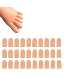 30 Pieces Gel Toe Caps Silicone Toe Protector Toe Covers Protect Toe from Rubbing Ingrown Toenails Corns Blisters Hammer Toes and Other Painful Toe Problems Beige - Buy Online on GoSupps.com