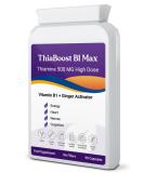 Thiamine 500 mg Mega Dose ThiaSoothe High-Potency Vitamin B1 and Ginger Supplement for Full-Spectrum Wellness (hcl not Cheap ntirate) (90) - Buy Online on GoSupps.com
