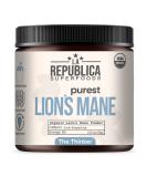 La Republica Lion's Mane Mushroom Powder - USDA Organic Extract, 120 Servings, Fair Trade, Vegan | Made in USA - Buy Online on GoSupps.com