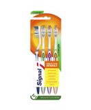 Signal toothbrush all-round protection soft brush 4 pieces - Buy Online on GoSupps.com