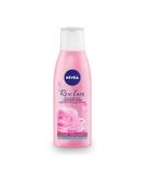 NIVEA MicellAIR 2 in 1 Rose Water Cleanser & Toner 200ml - Waterproof Makeup Remover & Cleansing Water with Rose Water for Thorough Cleansing - Buy Online on GoSupps.com