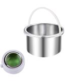 FIGHTART 500cc Wax Pot Replacement Inner Pan Tin Container - Hair Removal Waxing Can 14oz - Buy Online on GoSupps.com