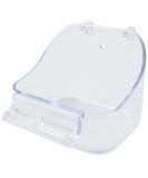 Parrot Bath Box Bird Cage - 1 Piece Parakeet Caged Accessory Supplies Bathing Tub Bath for Most Birdcage Pet Parrot Budgie Parakeet Lovebird Cockatiel Cage Water Shower Transparent - Buy Online on GoSupps.com