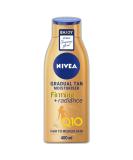 NIVEA Q10 Gradual Tan Body Moisturizer Fair to Medium 400ml - 13.5 Fl Oz - Buy Online on GoSupps.com