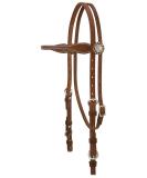 Weaver Leather Stacy Protack Noseband - Brown, Unisex, One Size | Western Equestrian Style - Buy Online on GoSupps.com