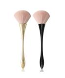 KAAGEE 2Pcs Nail Dust & Acrylic Brush Set - Makeup & Nail Art Tools - Gold+Black - Buy Online on GoSupps.com