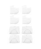 Soft Silicone Sleeves for Heel and Ball of Foot - 2 Pairs - Pain Relief & Comfort - Adjustable Size Gel Sleeves - Buy Online on GoSupps.com