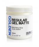 Golden Regular Matte Gel Medium 8oz | Professional Grade Artists' Medium - Buy Online on GoSupps.com