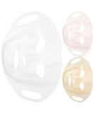Buy Healvian 3pcs Reusable Silicone Facial Mask Covers | Portable Skin Care Earhook Mask | Best Face Mask Cover for Home Use - Buy Online on GoSupps.com