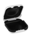 Hearing Aid Hard Case Portable Compact Sturdy Storage Box Holder Organizer for Hearing Aids Protective 2.6 x 2.6 x 1 inch - Buy Online on GoSupps.com