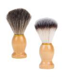 Beaupretty 2-Piece Roof Hair Razor & Badger Hair Shaving Brush Set - Premium Men's Grooming Accessories - Buy Online on GoSupps.com