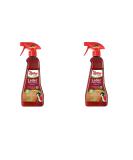 Poliboy Leather Intensive Care Spray - 2x375ml - Cleans Maintains & Protects Smooth Leather - Made in Germany - Buy Online on GoSupps.com