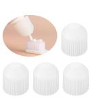UDQYQ Toothpaste Dispenser for Kids & Adults - Self Closing Pump Topper for No Waste, No Mess Toothpaste - Funny Toothpaste Cap - Toothpaste Saver (Pack of 4) - Buy Online on GoSupps.com
