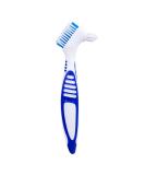 Wellsamed Durebrush Extra Clean Prosthesis Brush - Professional Prosthetic Toothbrush for Superior Cleaning | Color-Sorted | 1 Piece - Buy Online on GoSupps.com
