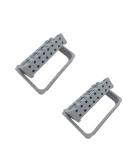KOOBOOK 16 Holes Acrylic Nail Art Drill Bit Holder & Organizer - Salon Gray | 2Pcs Set - Buy Online on GoSupps.com