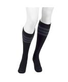 Buy Juzo 20-30 mmHg Power Comfort Knee High Closed Toe Compression Socks - Retro Black XL Tall for Optimal Support | Shop Internationally - Buy Online on GoSupps.com