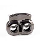 10pcs Black Gun Metal Cord Locks Spring Stop Toggle Stoppers for 7mm Cord - Pack of 10 - Buy Online on GoSupps.com