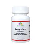 Buy EnergyPlus+ Natural Wellness Supplement - Spirulina & D-Ribose for Energy & Heart Health | 120 Veg Caps | Made in USA - Buy Online on GoSupps.com