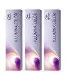 Wella Illumina Color 7/81 medium blonde pearl-ash 3 x 60 ml hair color IC - Buy Online on GoSupps.com