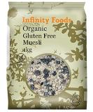 Infinity Foods Organic Gluten Free Muesli 1kg - Buy Online on GoSupps.com